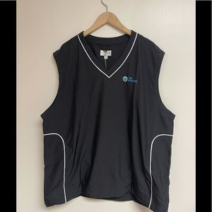 Cutter & Buck barclay WindTec Black Vest Wind Resistant